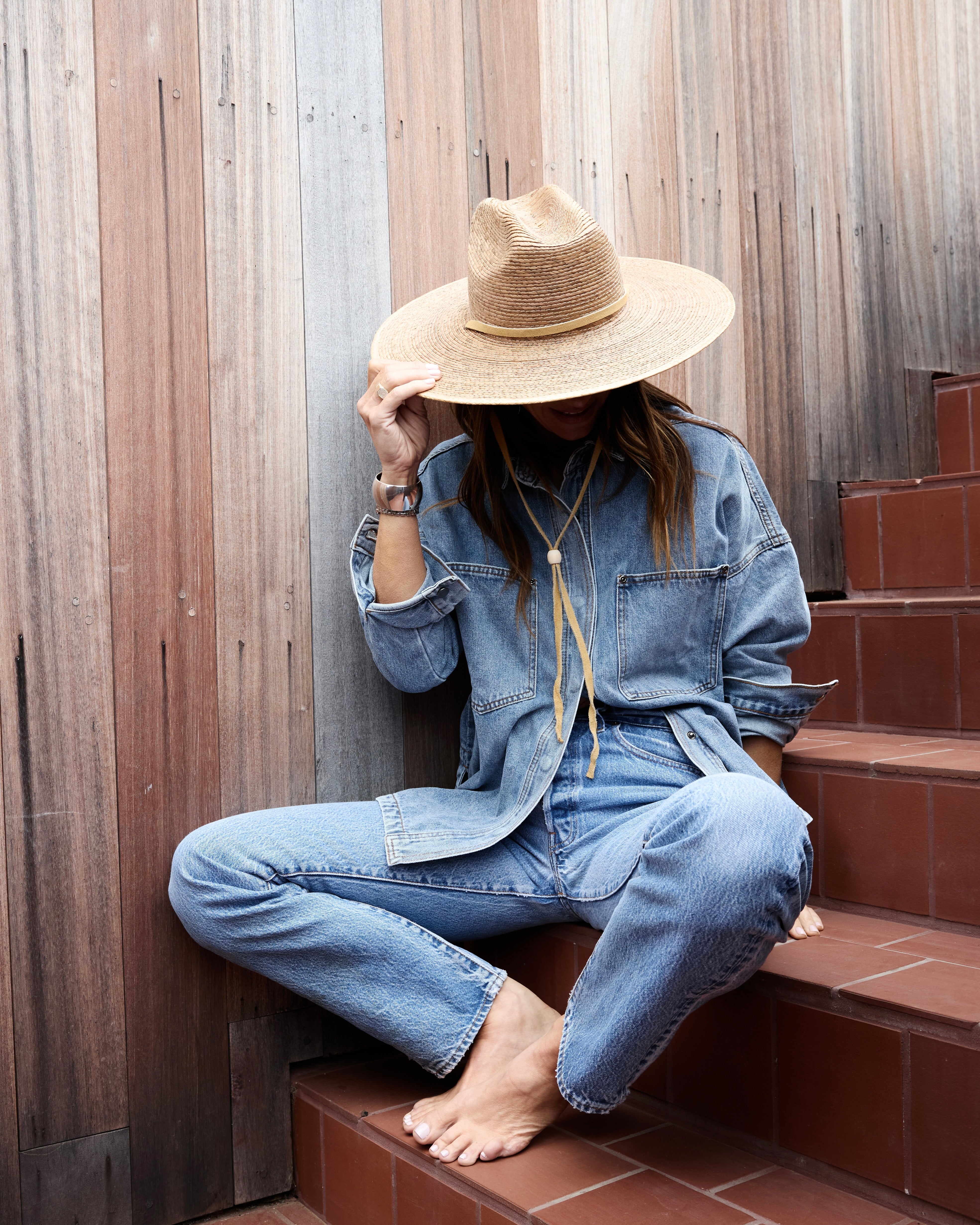 The Flat Brim Hat